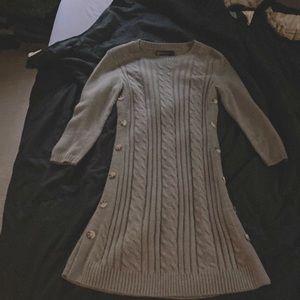 Ladies fall sweater dress